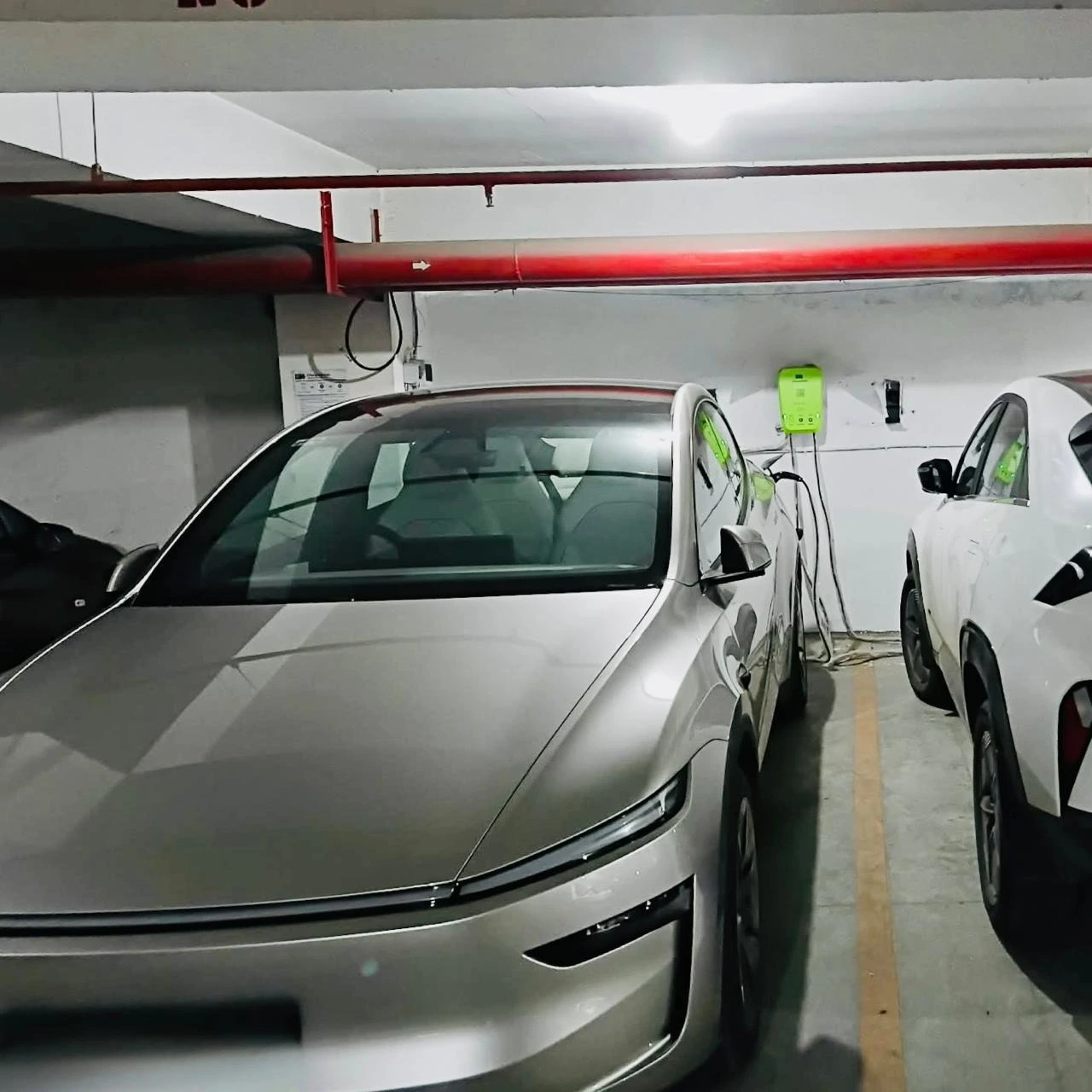 EV charging installation at an SNN Raj property